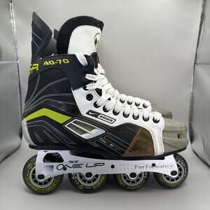 Nike Bauer Mega 40-70 Inline Hockey Roller Skates Mens 11R(12.5 US) TUUK One Up
